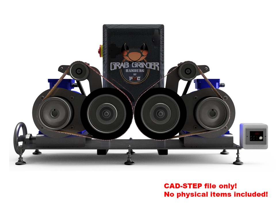 Bandschleifer CG-D2 Hohlschliff *STEP-Datei* | Digitaler Download – Bild 5