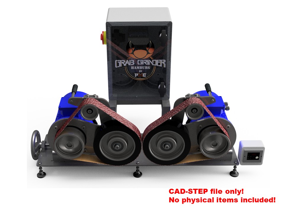 Bandschleifer CG-D2 Hohlschliff *STEP-Datei* | Digitaler Download
