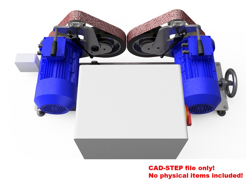 Bandschleifer CG-D2 Hohlschliff *STEP-Datei* | Digitaler Download – Bild 2