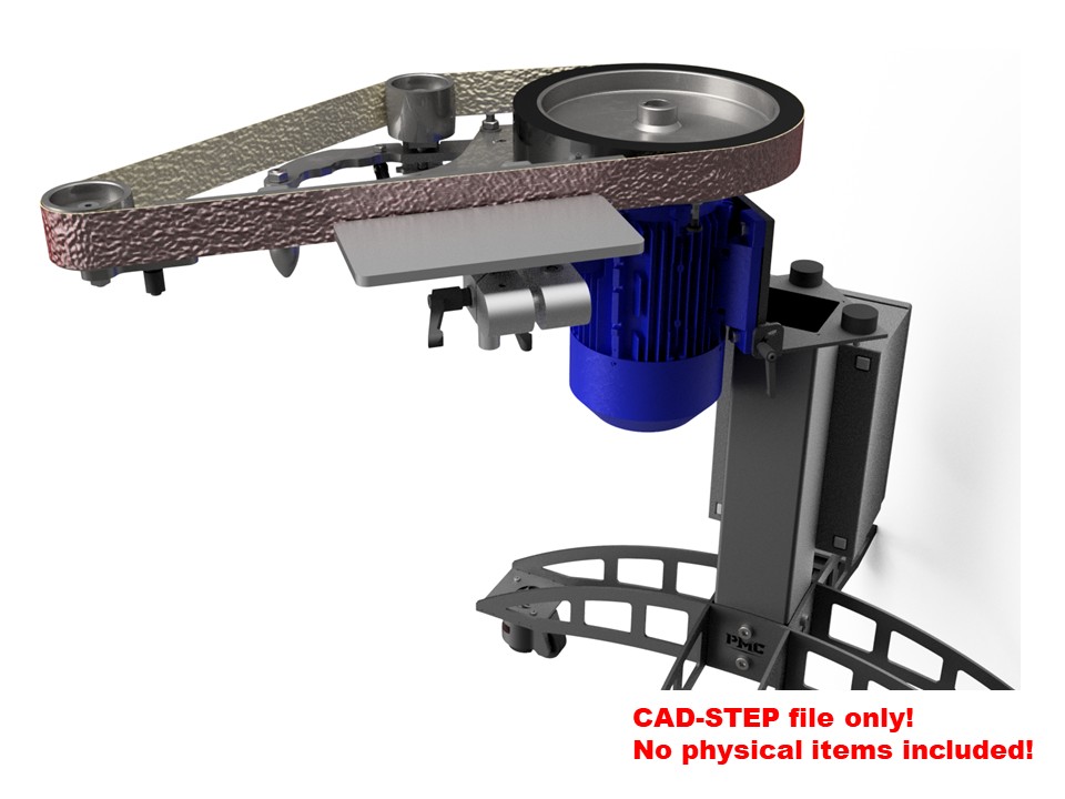 Bandschleifer CG-Compact 50×1800mm *STEP-Datei* | Digitaler Download – Bild 6