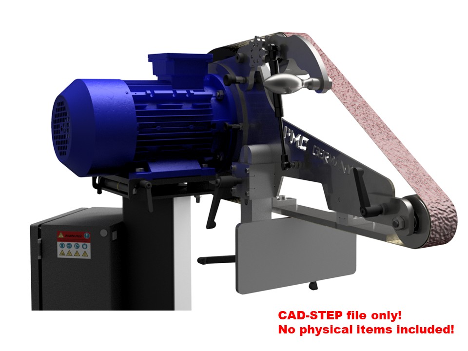 Bandschleifer CG-Compact 50×1800mm *STEP-Datei* | Digitaler Download – Bild 7