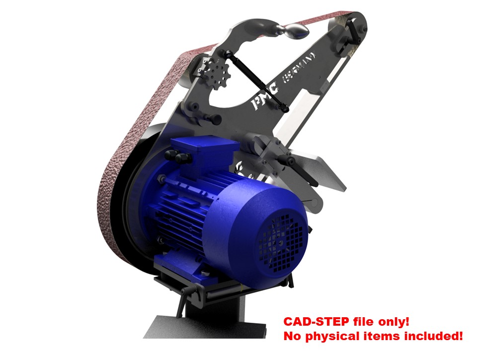 Bandschleifer CG-Compact 50×1800mm *STEP-Datei* | Digitaler Download – Bild 9