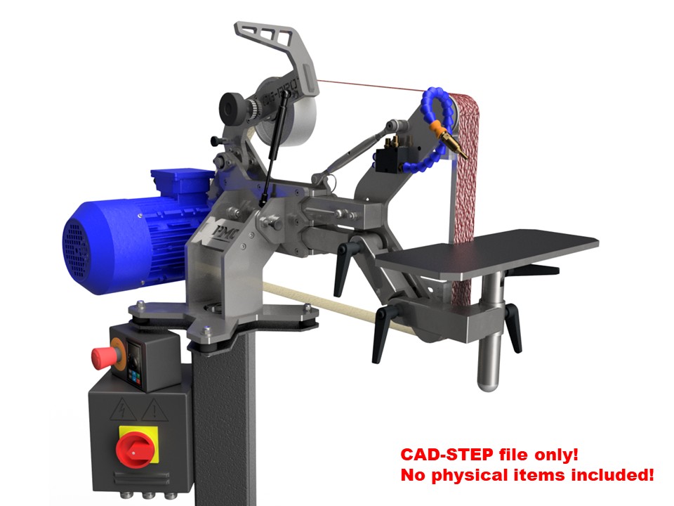 Bandschleifer CG-PRO 50×2000mm *STEP-Datei* | Digitaler Download