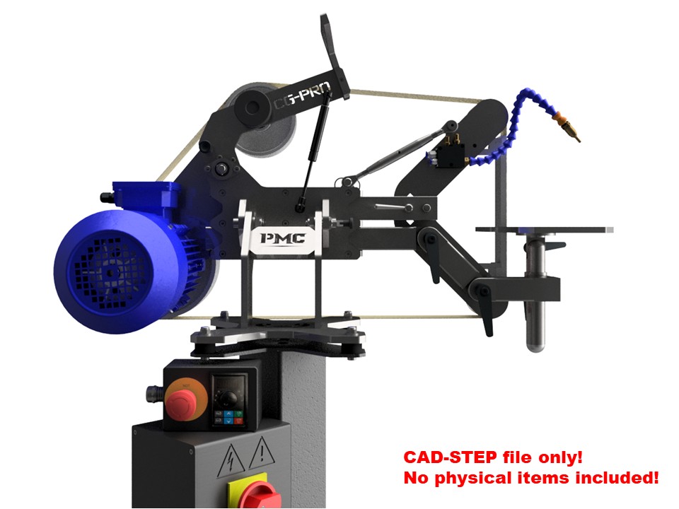 Bandschleifer CG-PRO 50×2000mm *STEP-Datei* | Digitaler Download – Bild 2