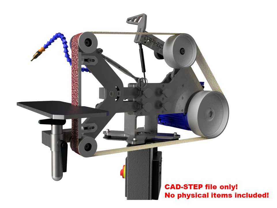 Bandschleifer CG-PRO 50×2000mm *STEP-Datei* | Digitaler Download – Bild 3