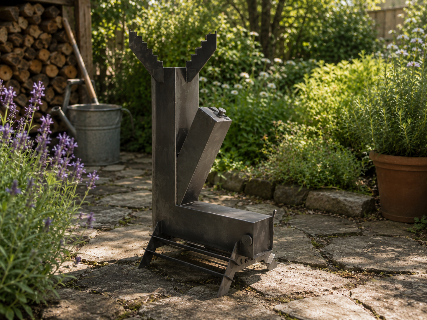 Rocket Stove PMC