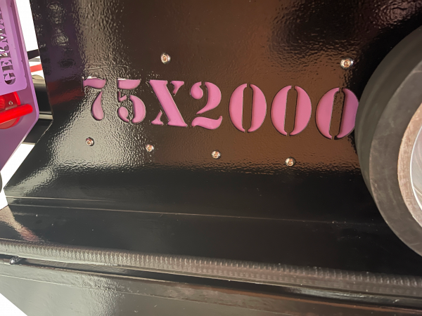 Bandschleifer 75x2000mm | Sonderanfertigung – Bild 8